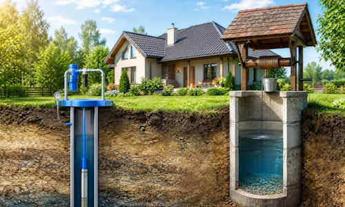 Автономное водоснабжение загородного дома Улан-Удэ: скважина или колодец
